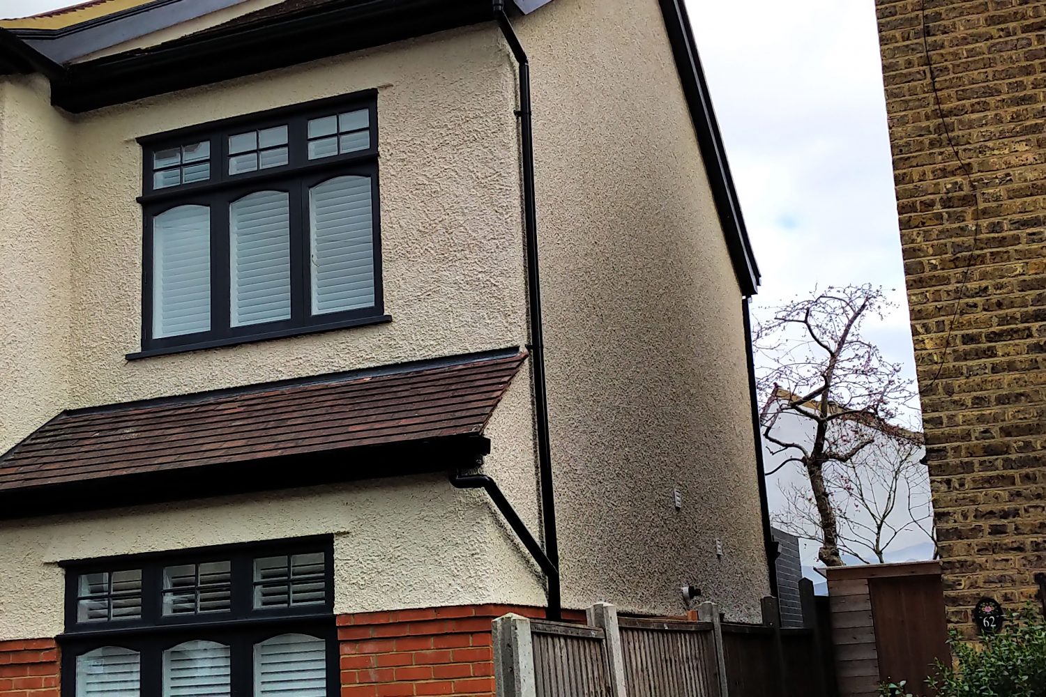 Can you render over pebbledash? External Rendering